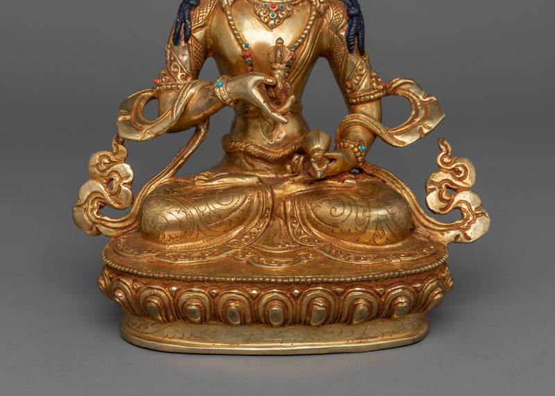 Handmade Statue of Dorje Sempa (Vajrasattva) | Vajra Holder