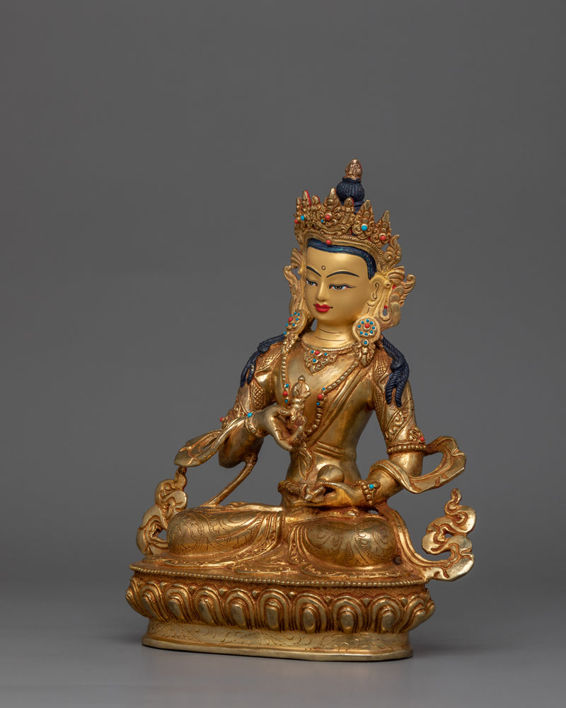 Handmade Statue of Dorje Sempa (Vajrasattva) | Vajra Holder