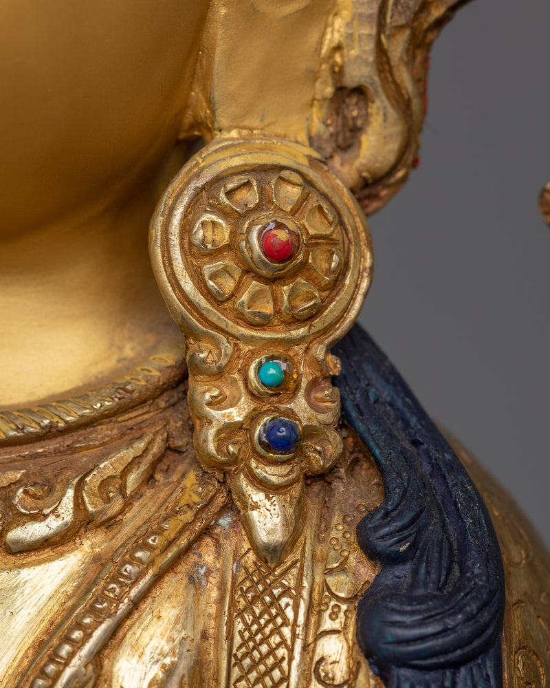 Handmade Statue Of Chenrezig |  Tibetan Buddha of Compassion