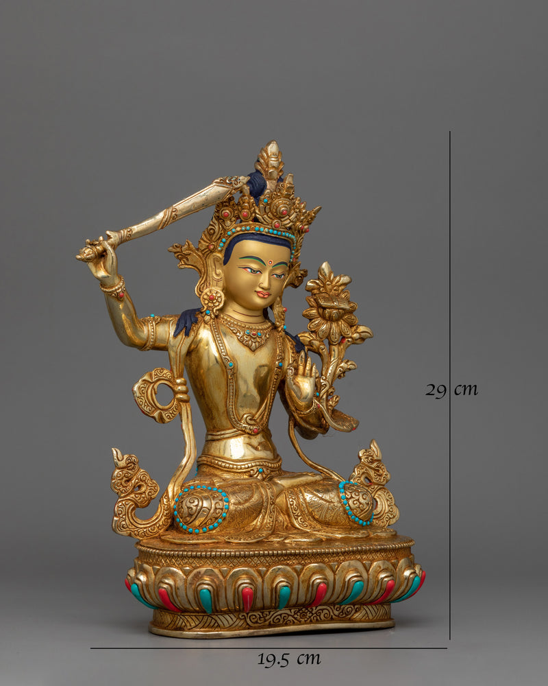 himalayan-statue-of-manjushri