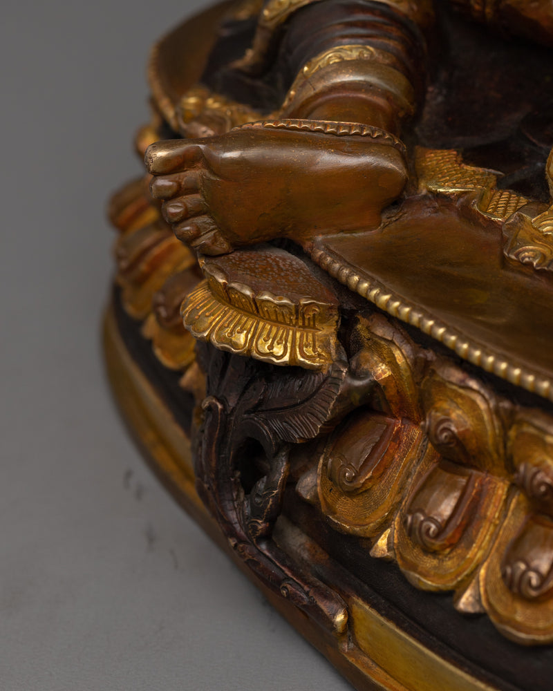 Compassionate Savior Green Tara Statue | Also known as  Swift Liberator
