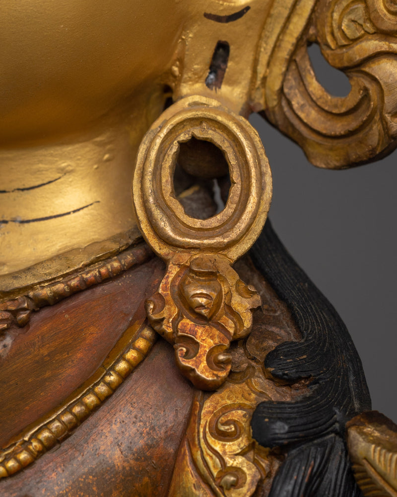 Compassionate Savior Green Tara Statue | Also known as  Swift Liberator