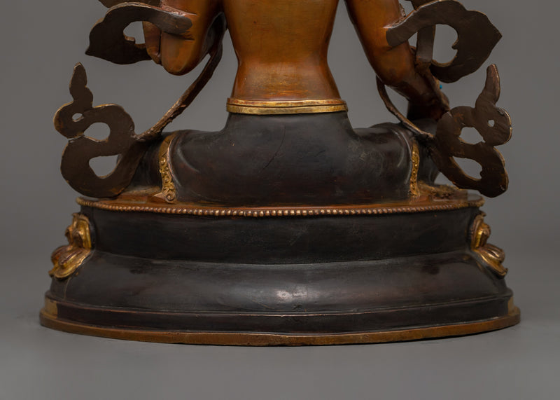 Compassionate Savior Green Tara Statue | Also known as  Swift Liberator