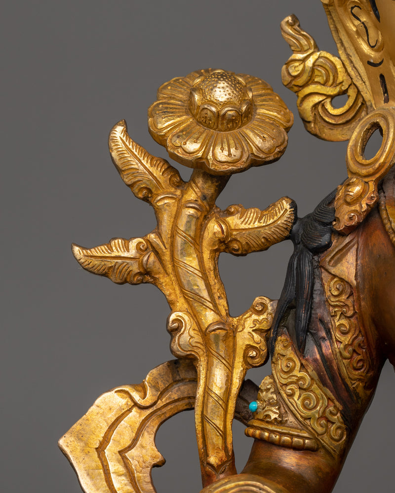 Compassionate Savior Green Tara Statue | Also known as  Swift Liberator