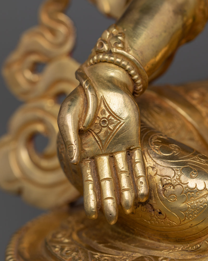 Swift Liberator Green Tara Statue | The Mother of Compassionate Action