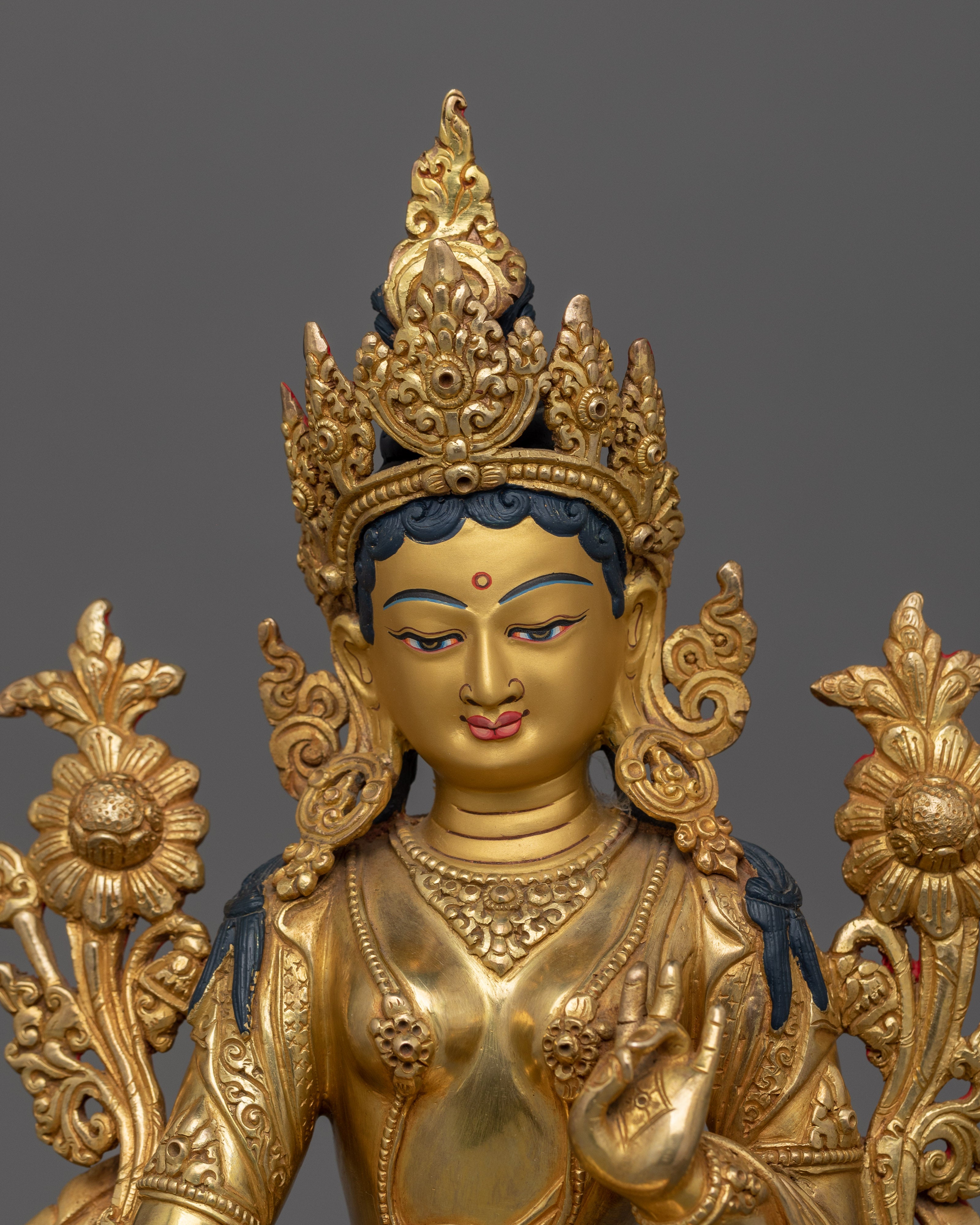 Swift Liberator Green Tara Statue | The Mother of Compassionate Action