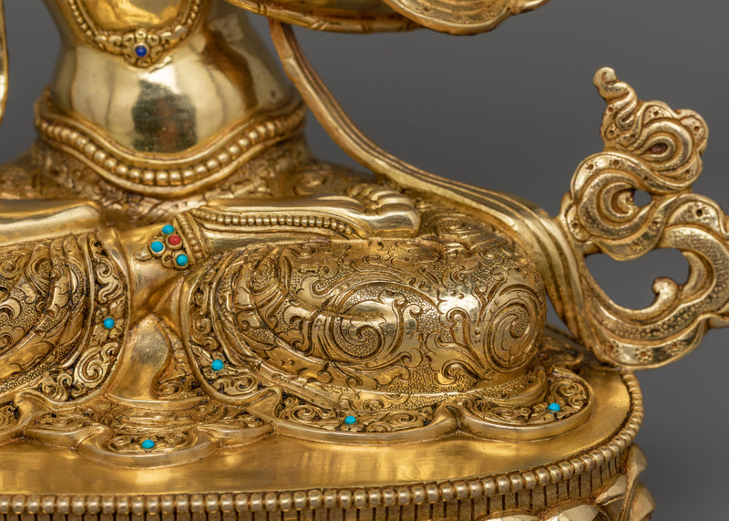 Handmade Statue of Manjushri | Wisdom Deity