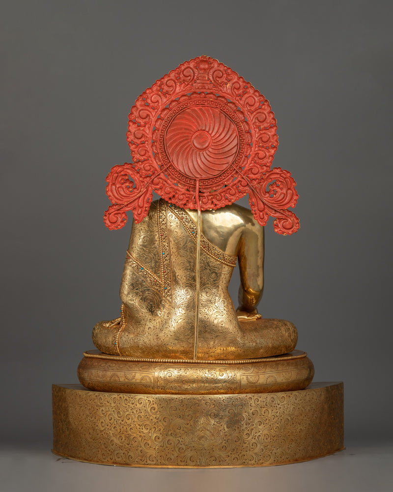 Traditional Handcrafted Statue of Shakyamuni Buddha | Buddha of Wisdom