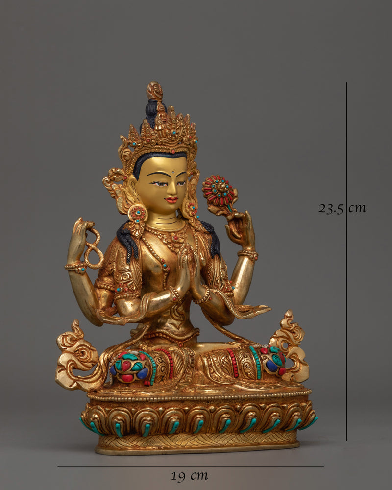himalayan-sculpture-of-chenrezig