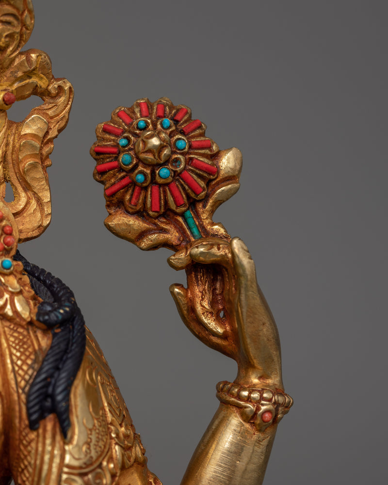 Himalayan Sculpture of Chenrezig | Symbol of Universal Compassion