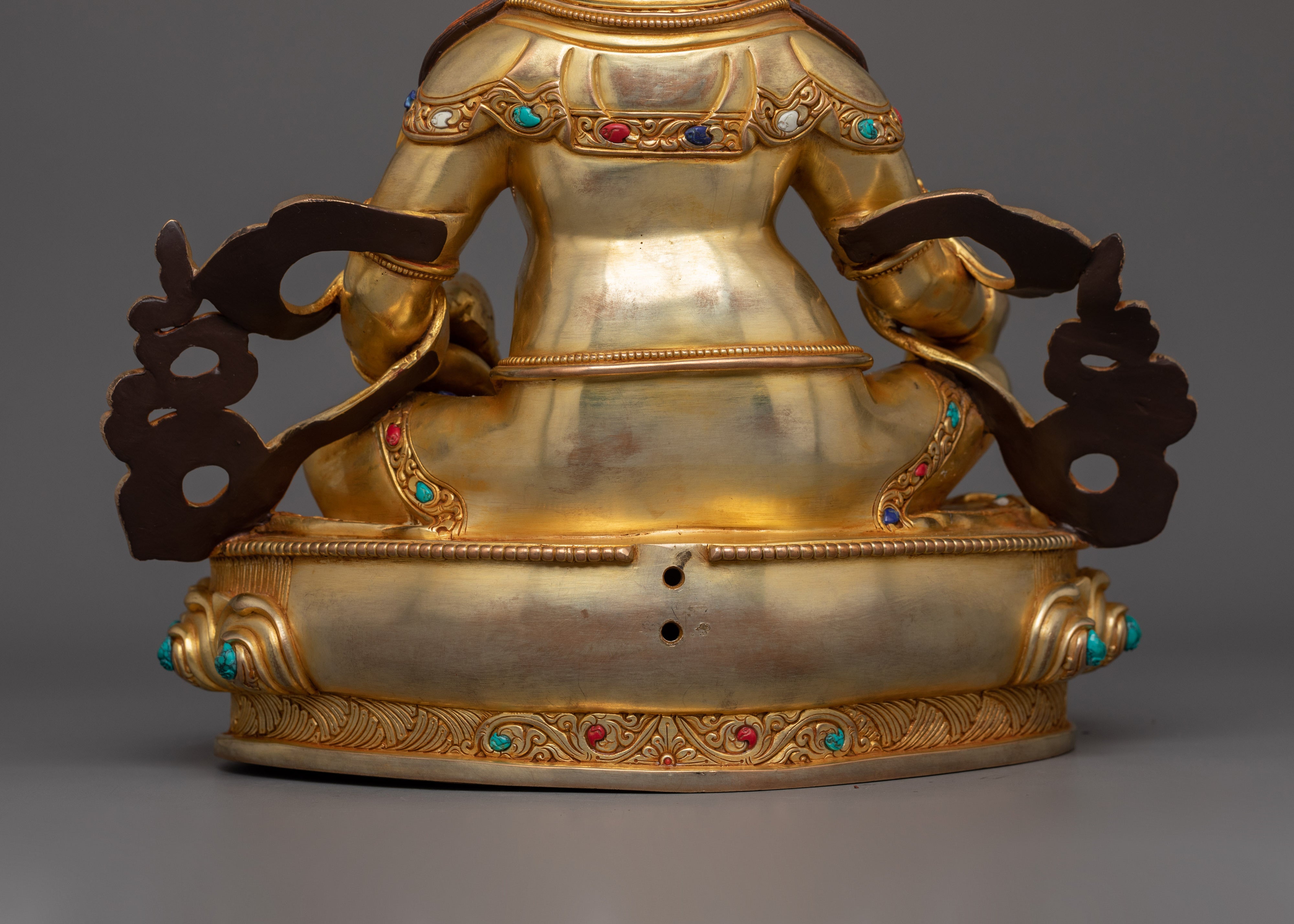 Handcrafted Statue of Dzambhala | Dharma Wealth Deity