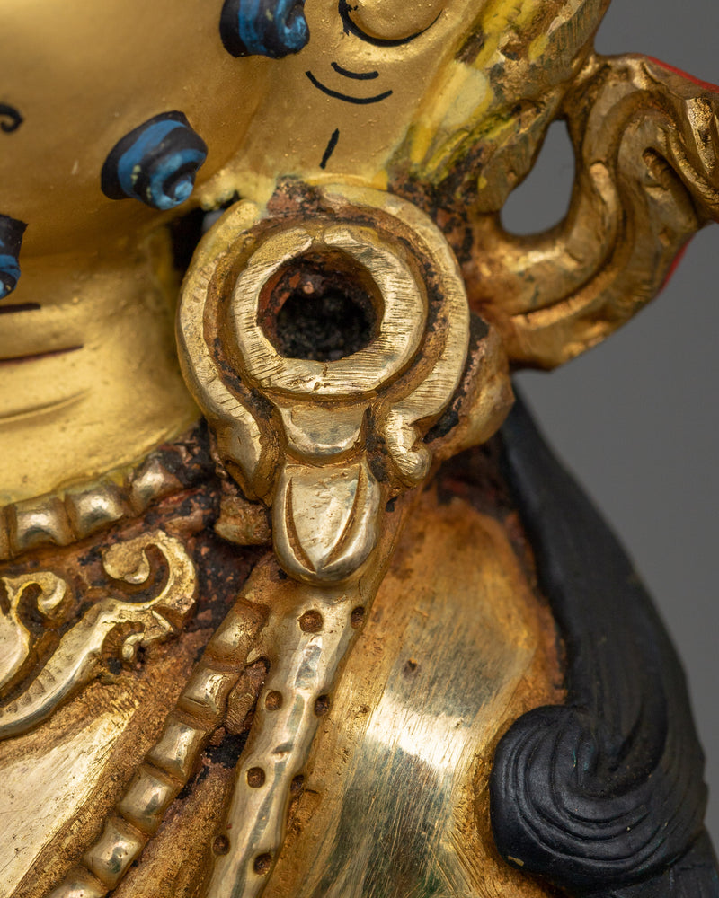 Himalayan Statue of Dzambhala | Wealth Deity Sculpture