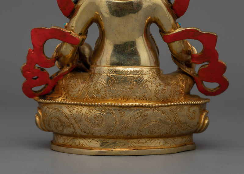 Himalayan Statue of Dzambhala | Wealth Deity Sculpture
