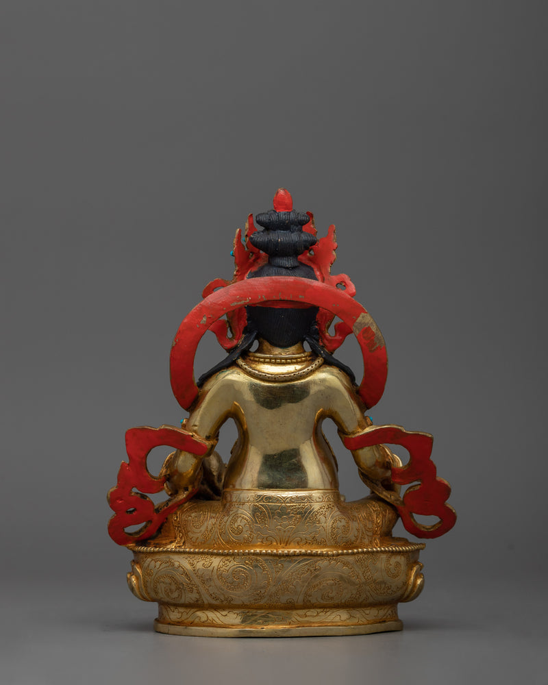 Himalayan Statue of Dzambhala | Wealth Deity Sculpture