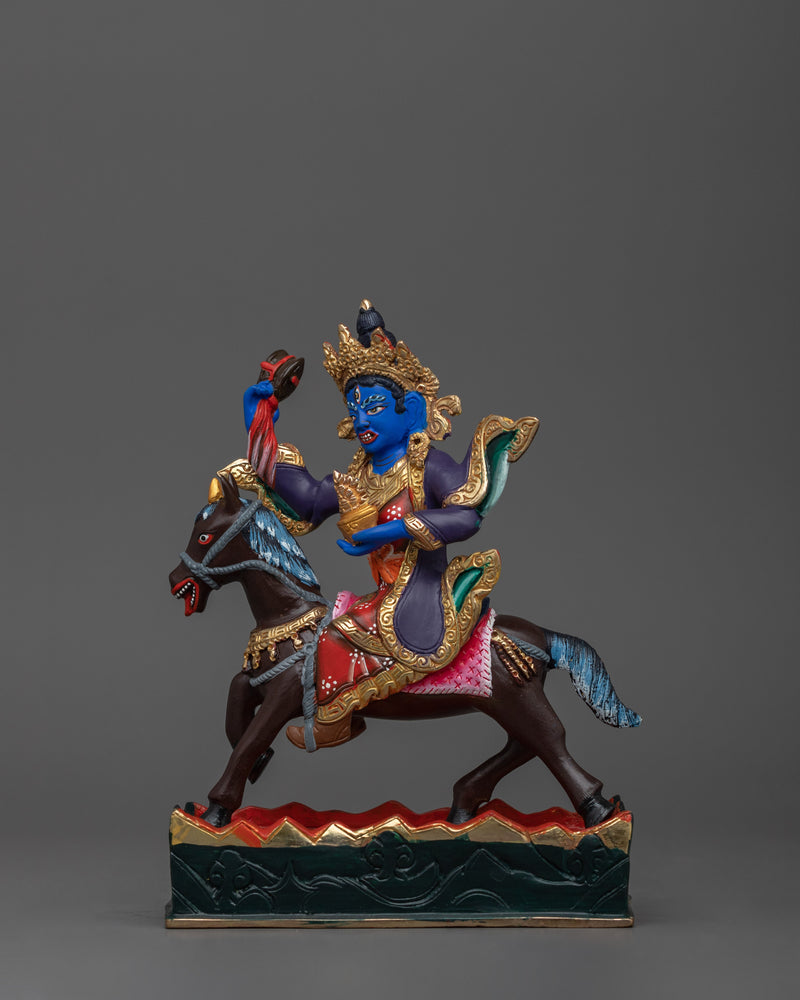 Himalayan Statue of Tsheringma | Tibetan Protector Deity