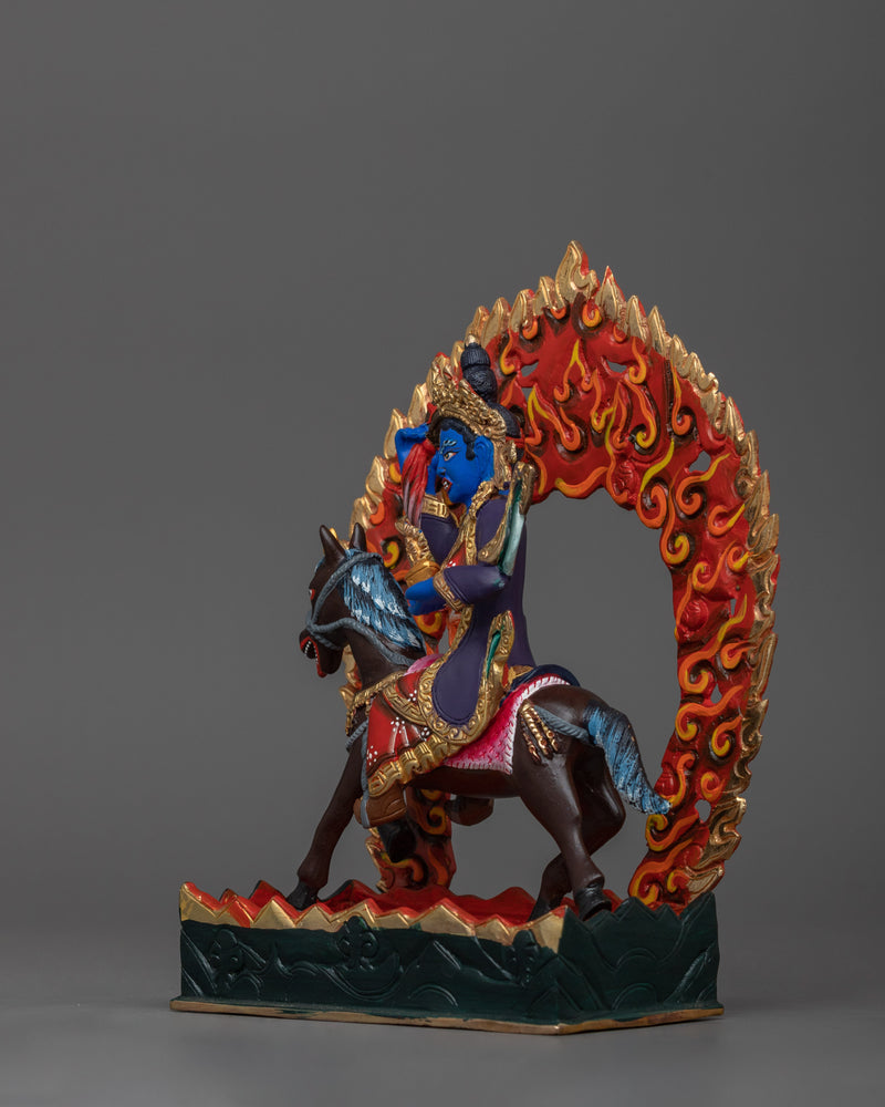 Himalayan Statue of Tsheringma | Tibetan Protector Deity