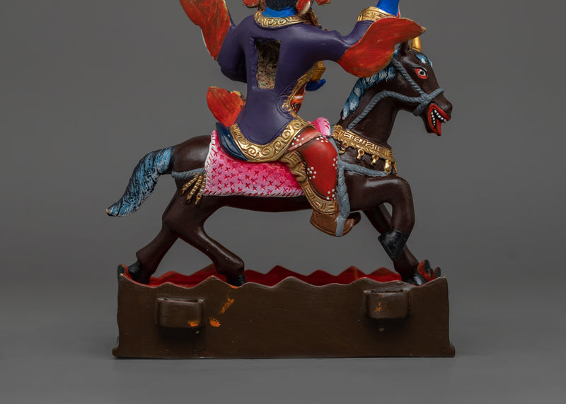 Himalayan Statue of Tsheringma | Tibetan Protector Deity