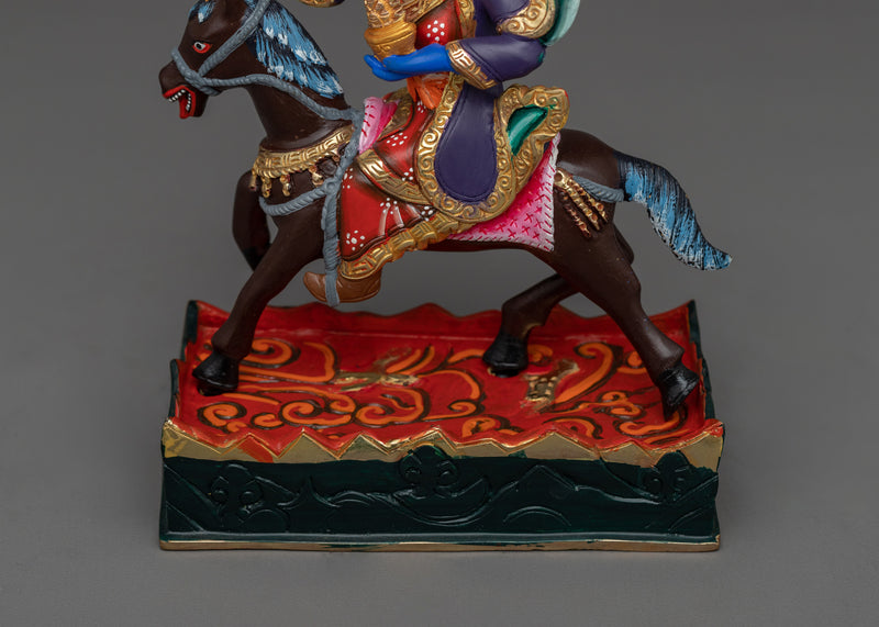 Himalayan Statue of Tsheringma | Tibetan Protector Deity