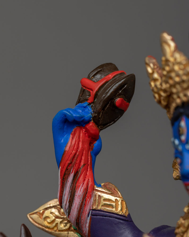 Himalayan Statue of Tsheringma | Tibetan Protector Deity