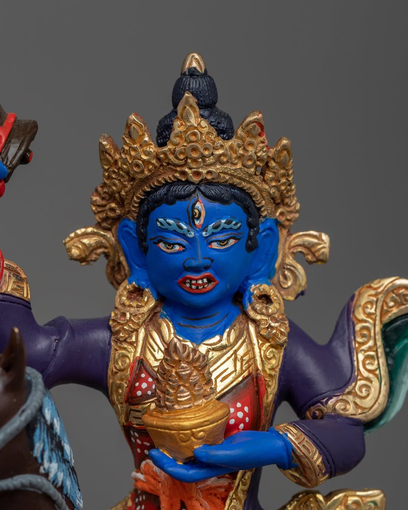 Himalayan Statue of Tsheringma | Tibetan Protector Deity