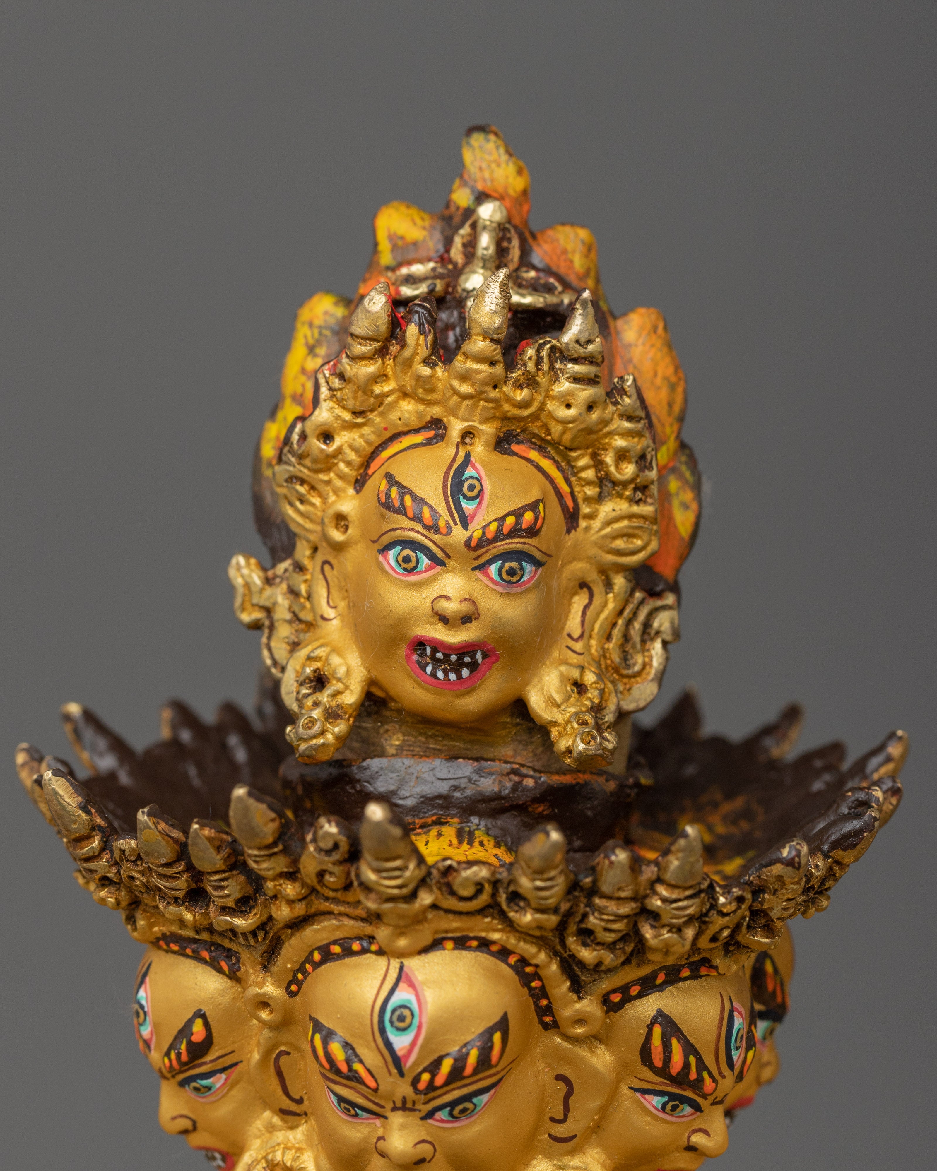 Handmade Statue of Hevajra | Tantric Deity Sculpture