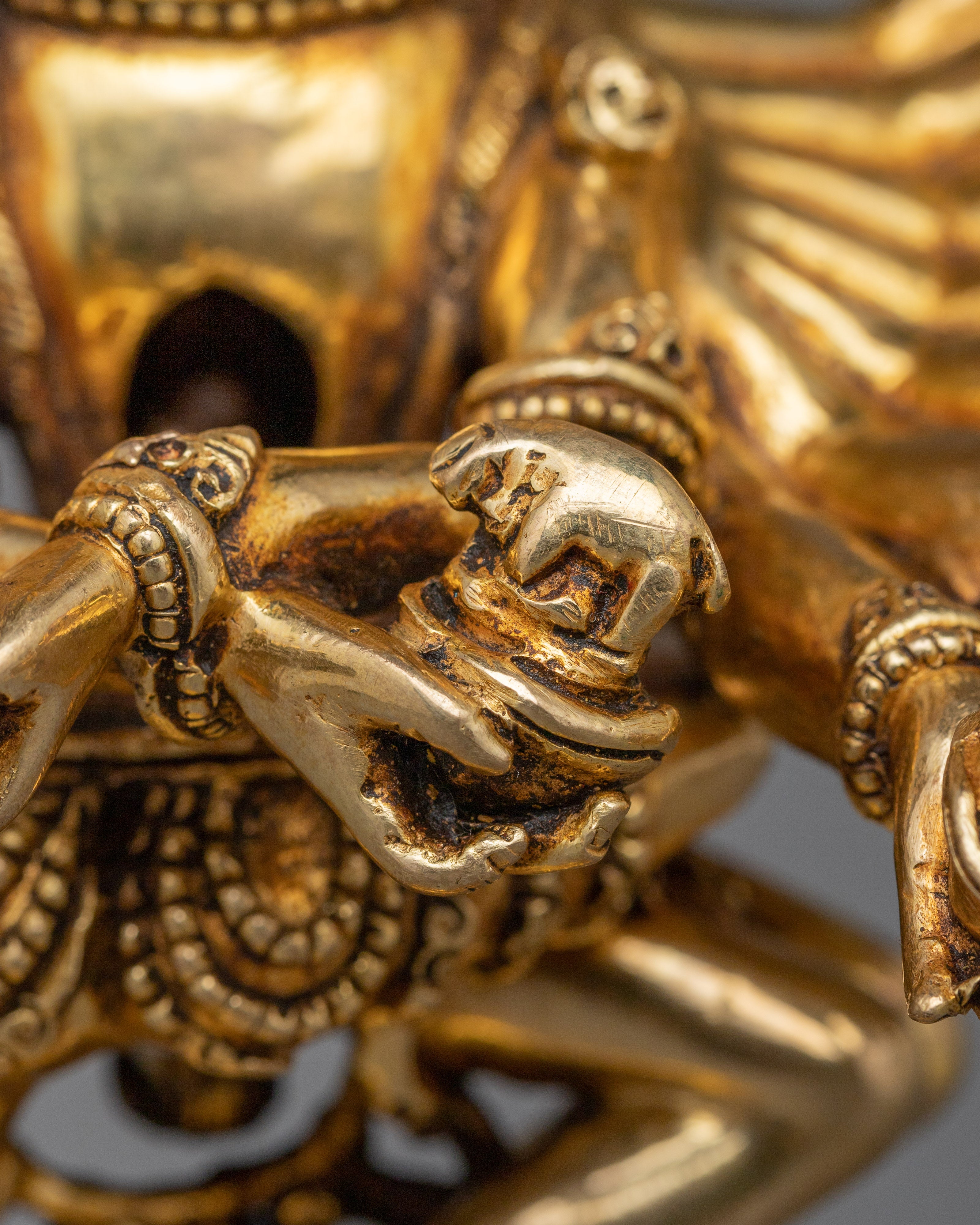 Handmade Statue of Hevajra | Tantric Deity Sculpture