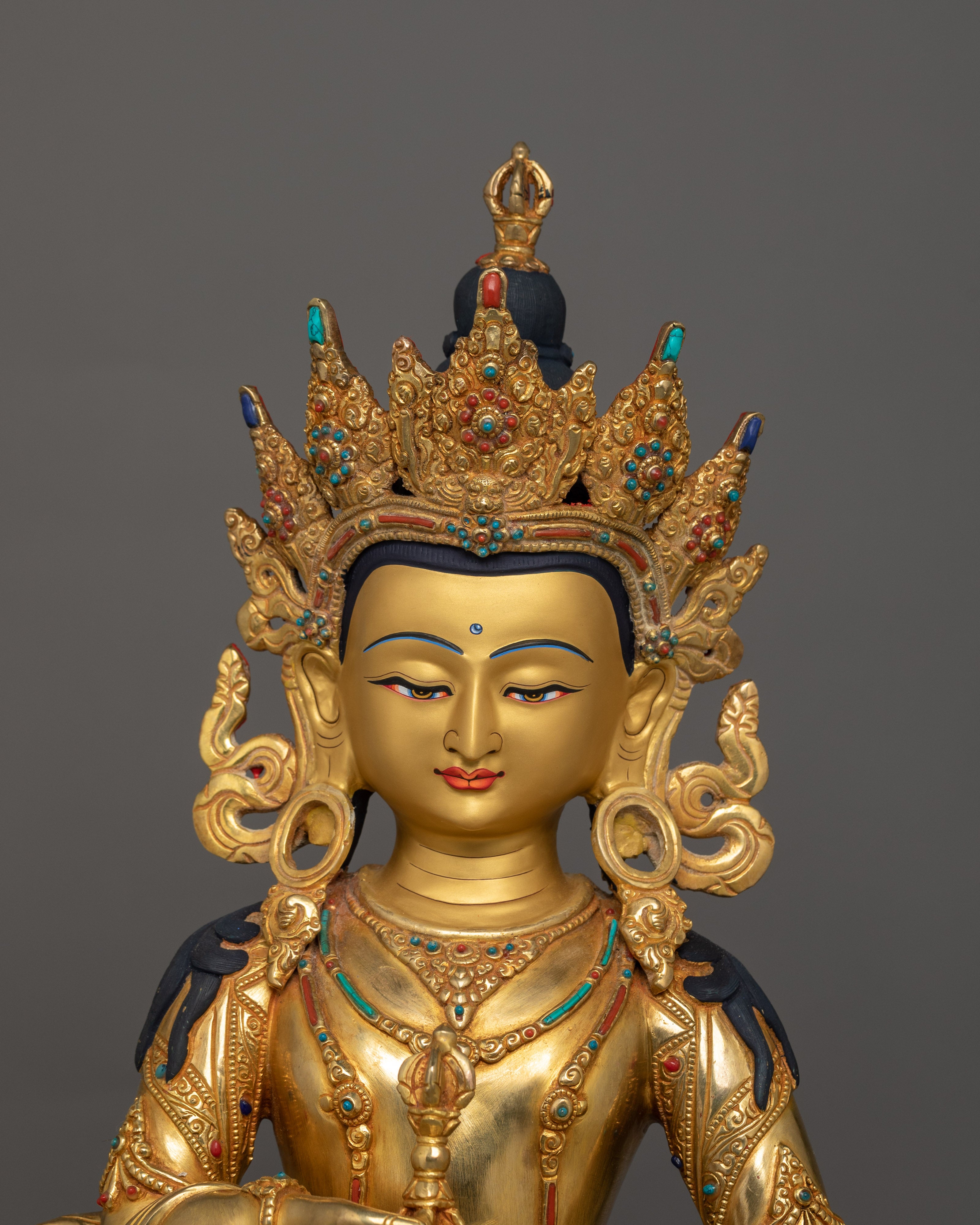 Himalayan Statue of Vajrasattva | Embodiment of Spiritual Cleansing