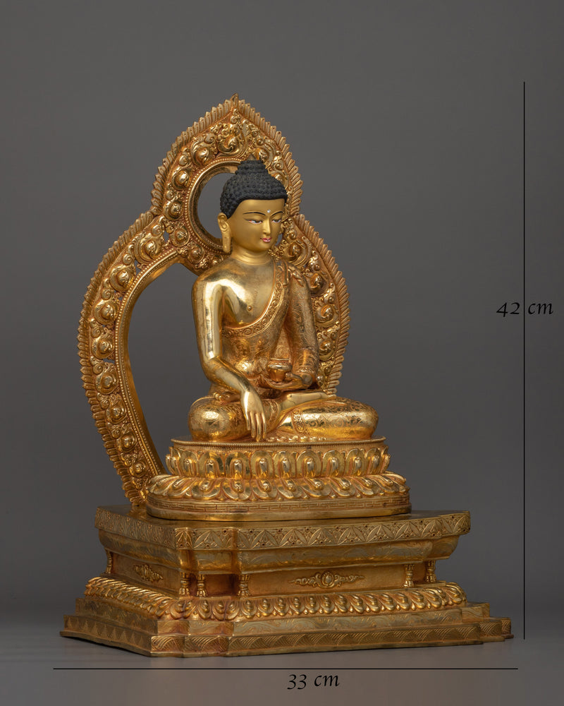 tibetan-handmade-statue-of-shakyamuni-buddha