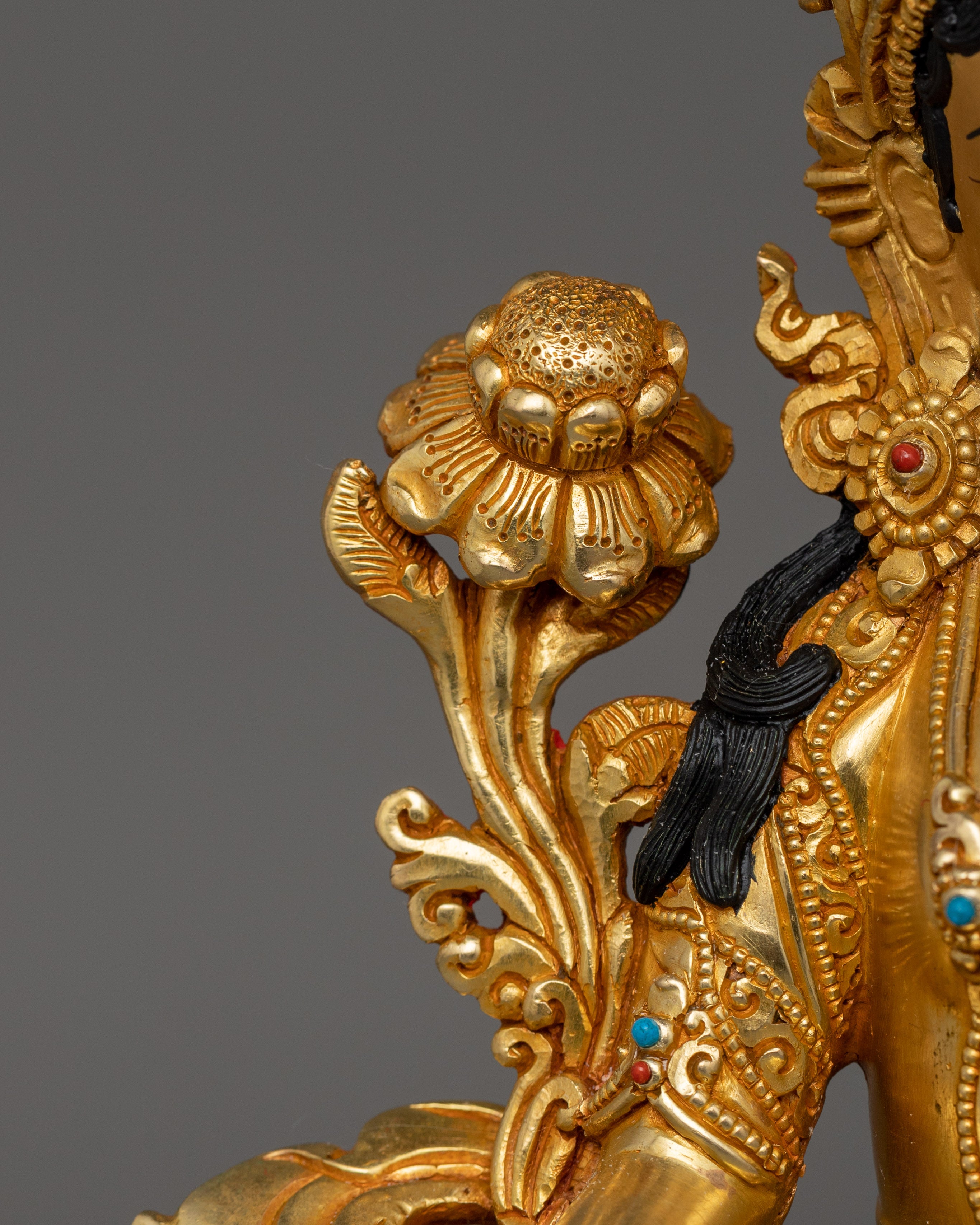 Himalayan Statue of White Tara | Bodhisattva of Compassion