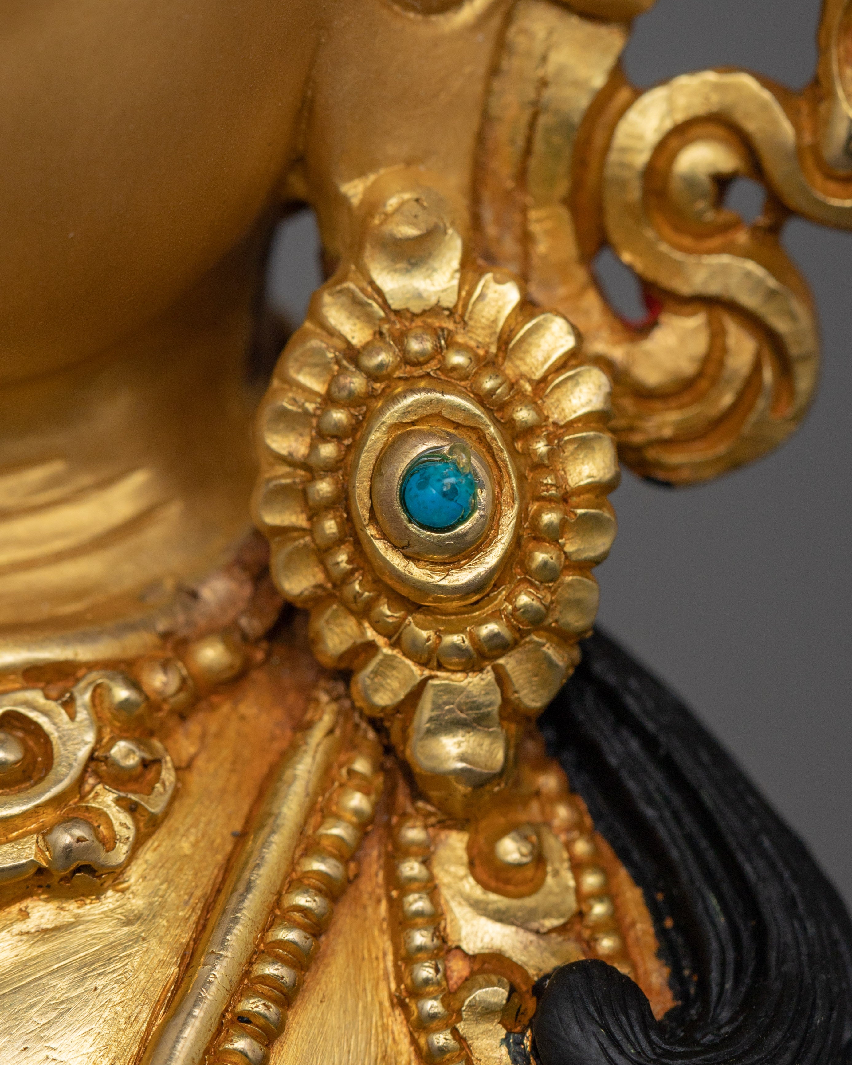 Tibetan Handmade Amitayus Statue | Dharma Protector
