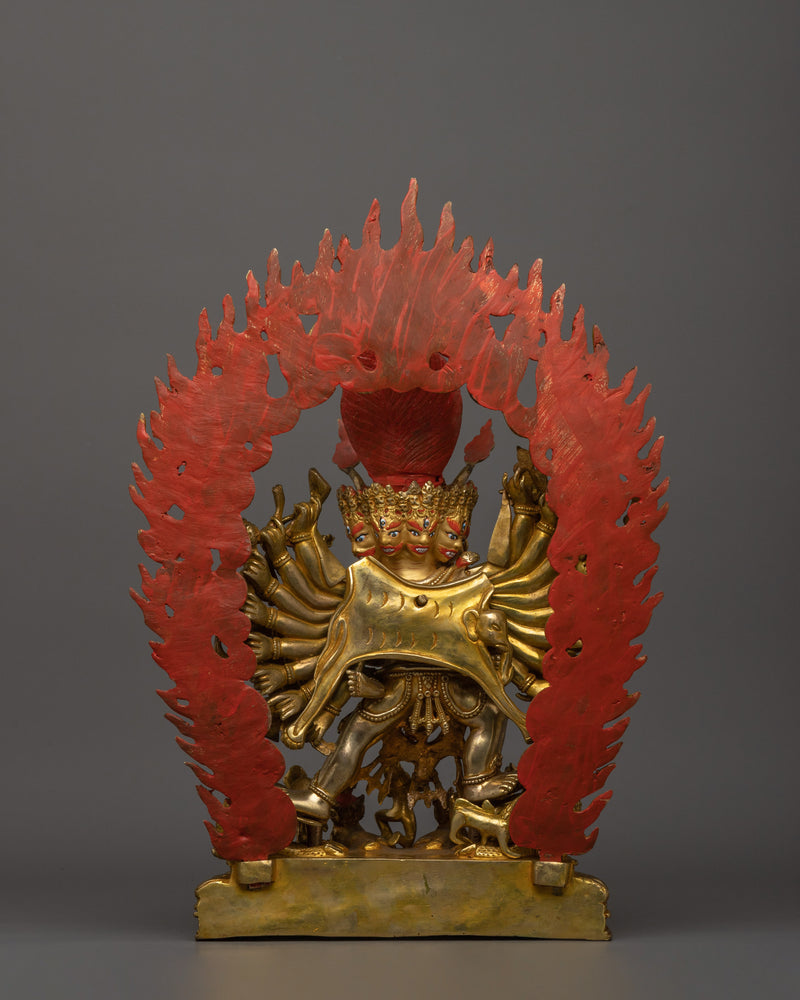 Yamantaka Handmade Statue | Wrathful Deity Sculpture