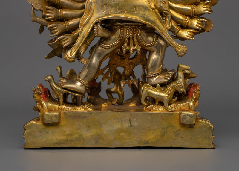 Yamantaka Handmade Statue | Wrathful Deity Sculpture