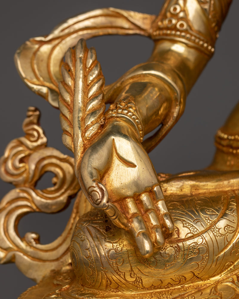 Traditional Statue of Female Bodhisattva | Compassionate Deity