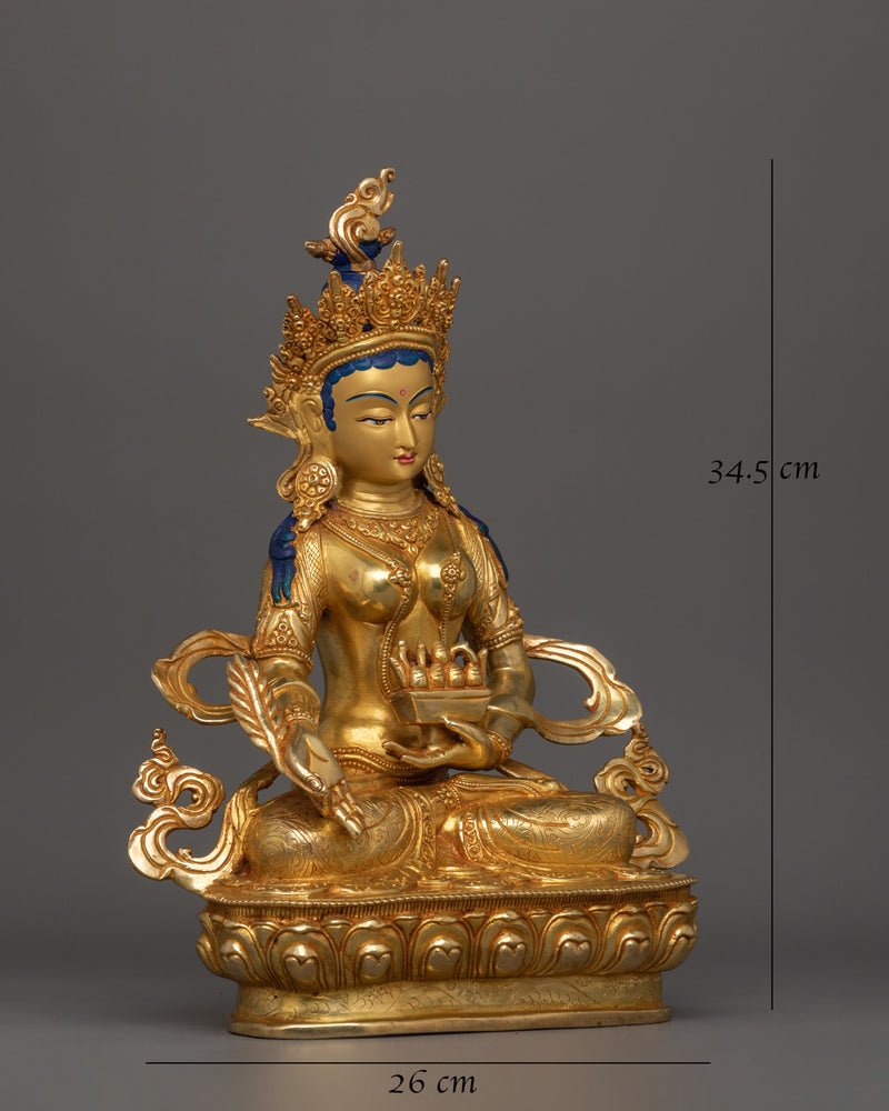 traditional-statue-of-female-bodhisattva