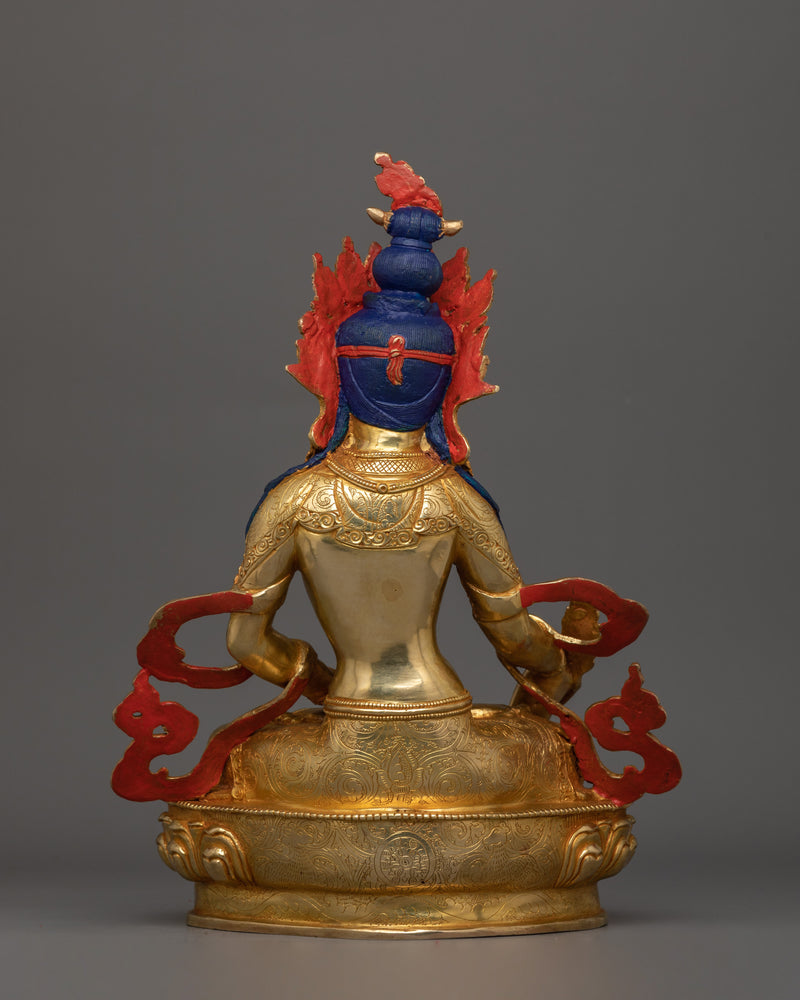 Traditional Statue of Female Bodhisattva | Compassionate Deity