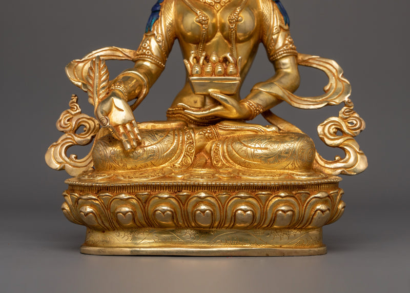 Traditional Statue of Female Bodhisattva | Compassionate Deity