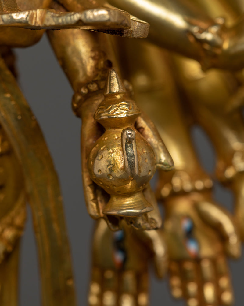 1000 Armed Chenresig handmade statue | The Bodhisattva of Compassion