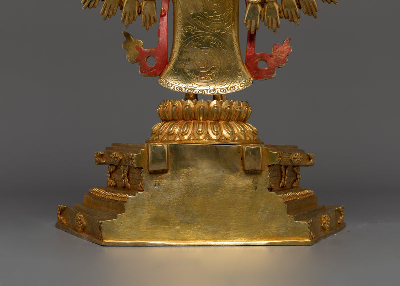 1000 Armed Chenresig handmade statue | The Bodhisattva of Compassion