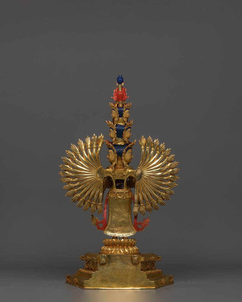 1000 Armed Chenresig handmade statue | The Bodhisattva of Compassion