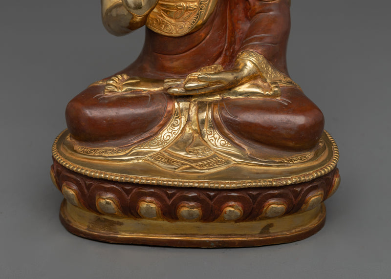 Himalayan Statue Tsongkhapa Set | Gelug Guru Figures