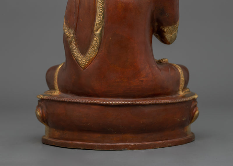Himalayan Statue Tsongkhapa Set | Gelug Guru Figures