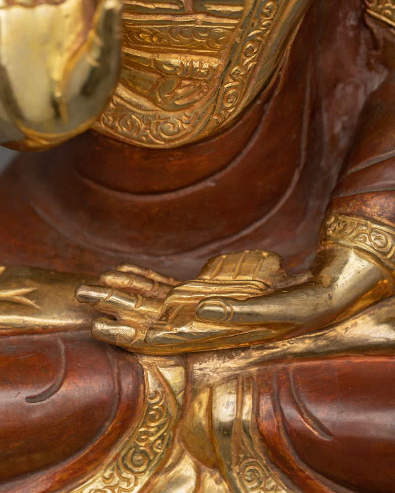 Himalayan Statue Tsongkhapa Set | Gelug Guru Figures