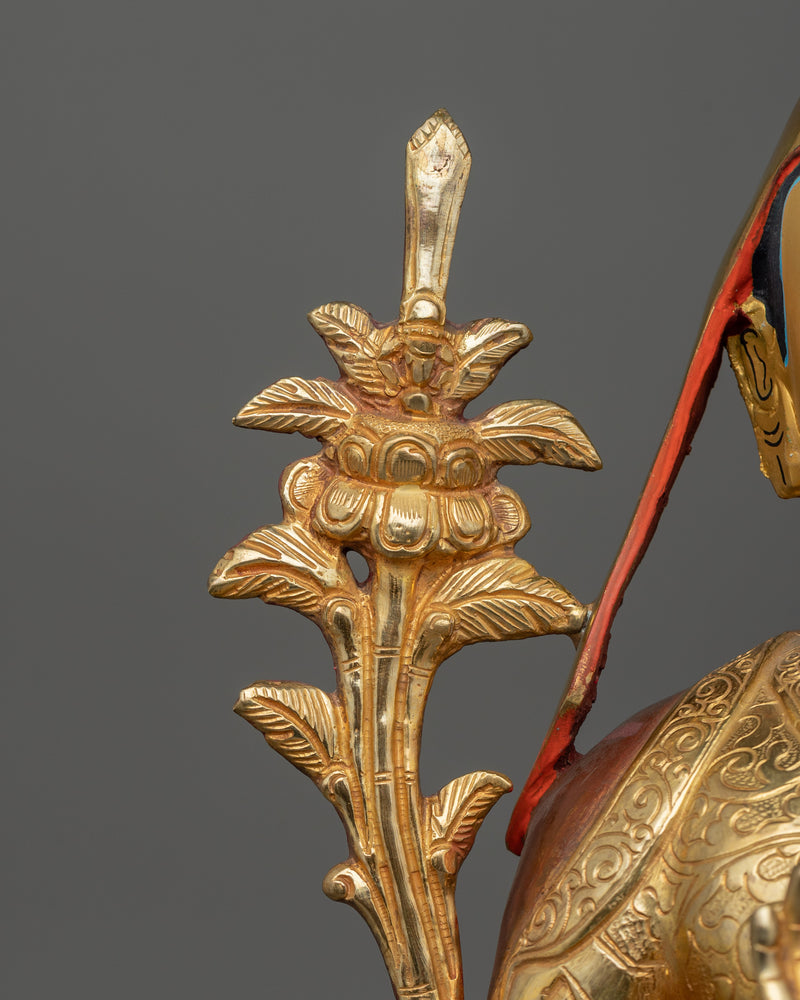 Himalayan Statue Tsongkhapa Set | Gelug Guru Figures