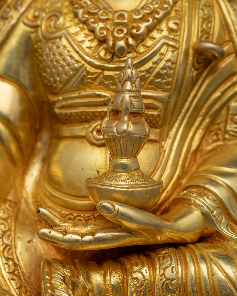 Handmade Statue of Guru Rinpoche | The Tantric Master