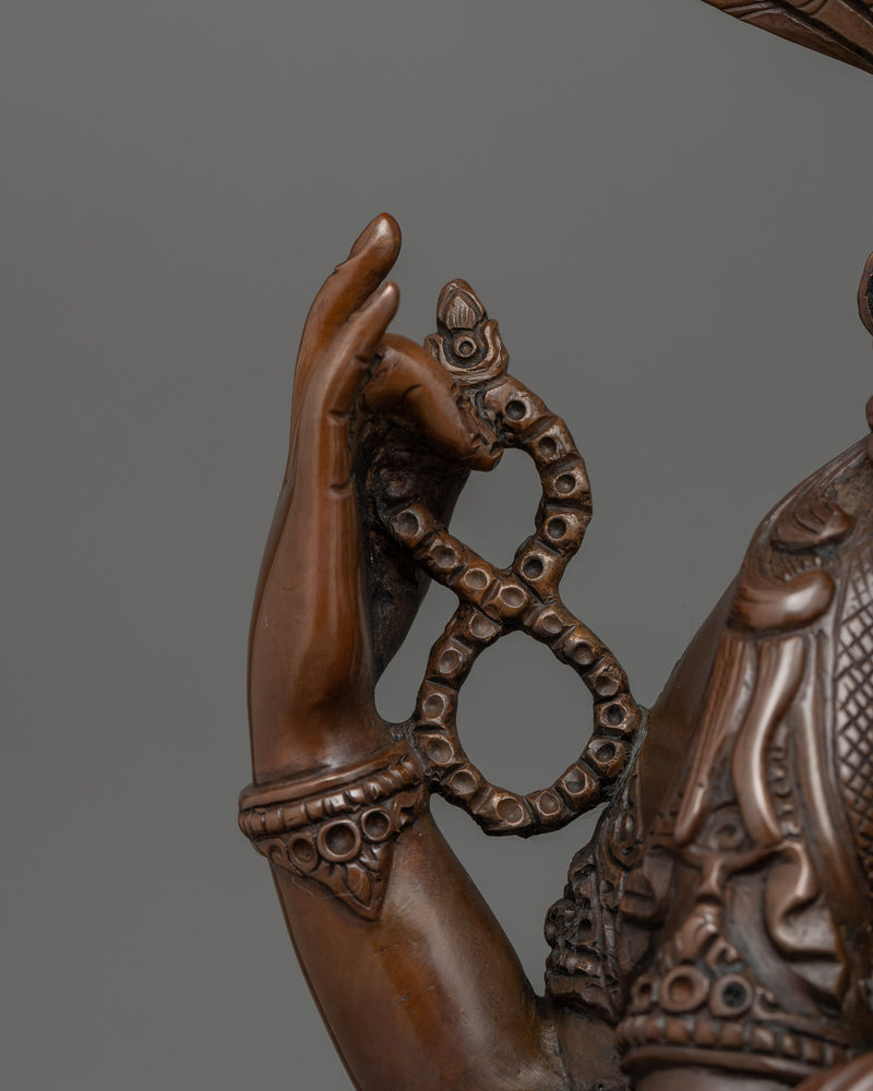 Himalayan Handmade Statue of Chenrezig | The Compassionate One