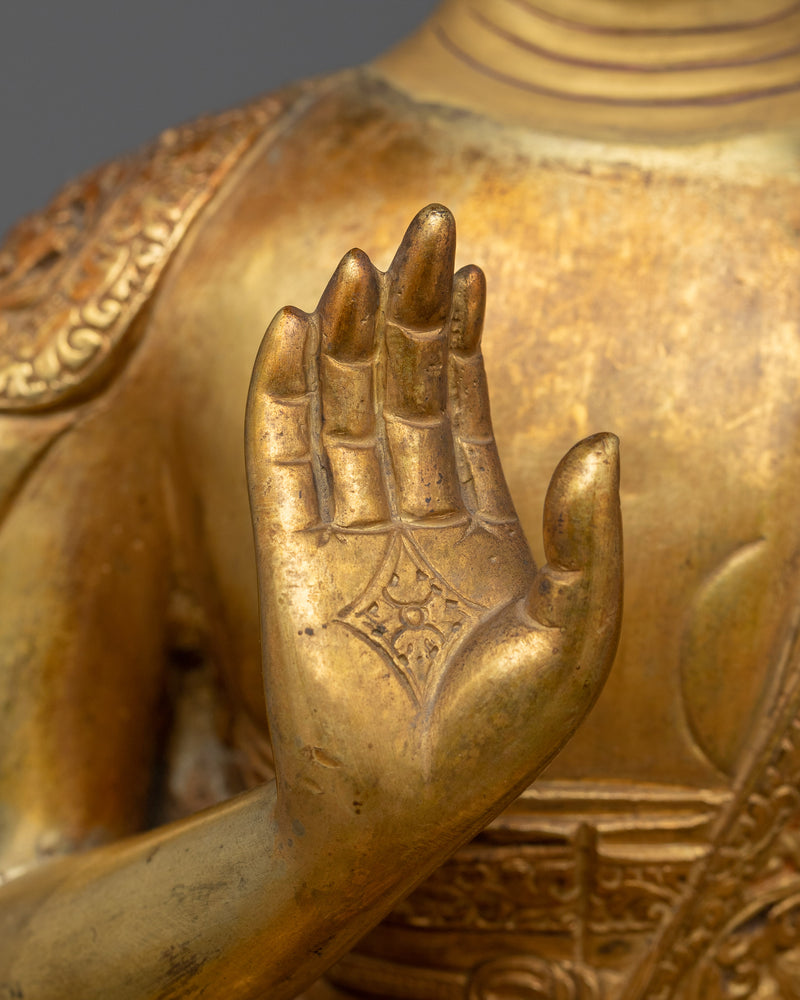 Handmade Amogasiddhi Statue | The Lord of Karma