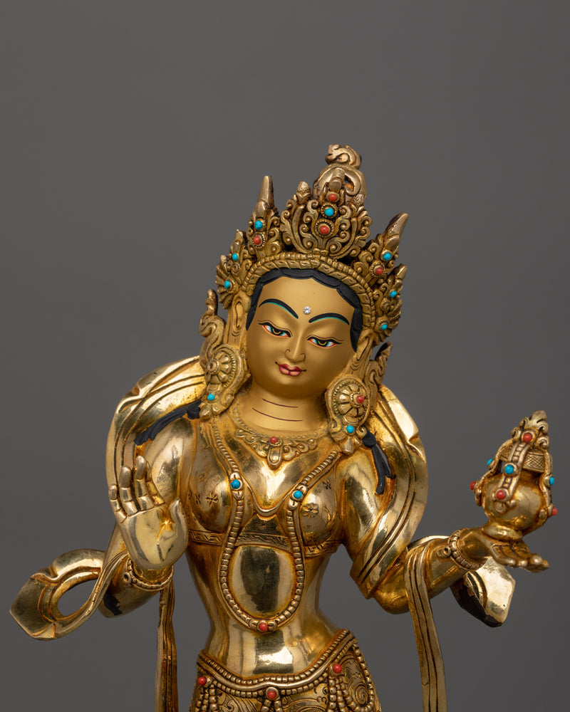 Yeshe Tosgyal and Mandarva Statue | Embodiment of Wisdom and Compassion