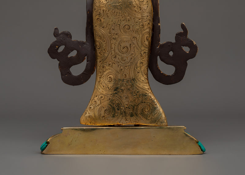 Yeshe Tosgyal and Mandarva Statue | Embodiment of Wisdom and Compassion