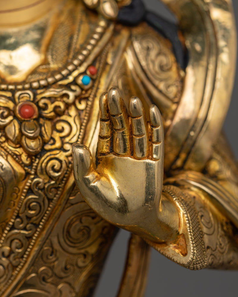 Yeshe Tosgyal and Mandarva Statue | Embodiment of Wisdom and Compassion