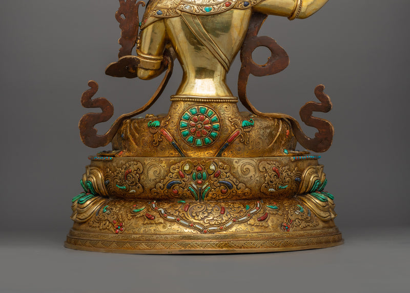 Himalayan Sculpture Of Manjushri | Lord of Speech